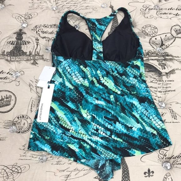 🔥HP Magicsuit Aquarius Taylor Printed Tankini Top - Picture 7 of 7